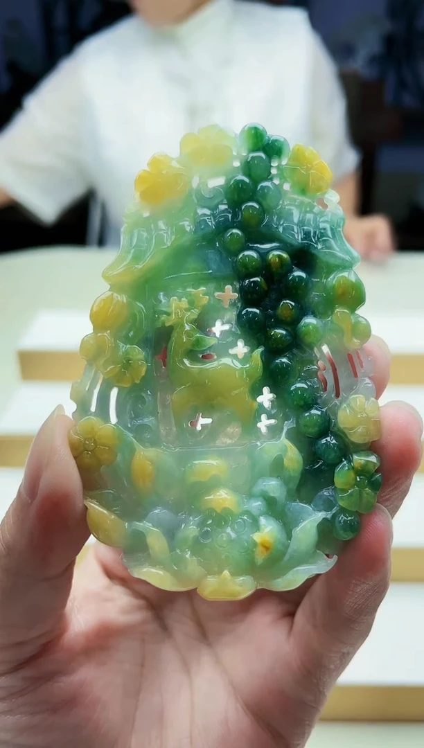 未镶嵌定制翡翠毛货09270240