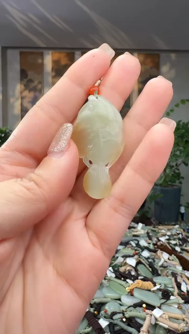 颈饰未镶嵌和田玉拍一发一多样性发货