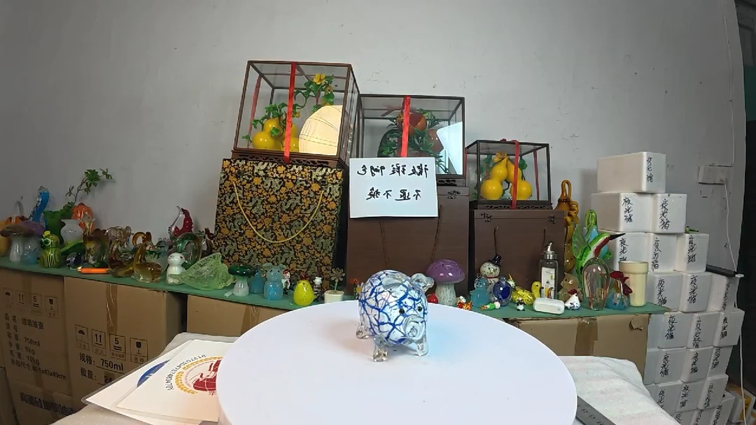 琉璃淄博非遗琉璃猪