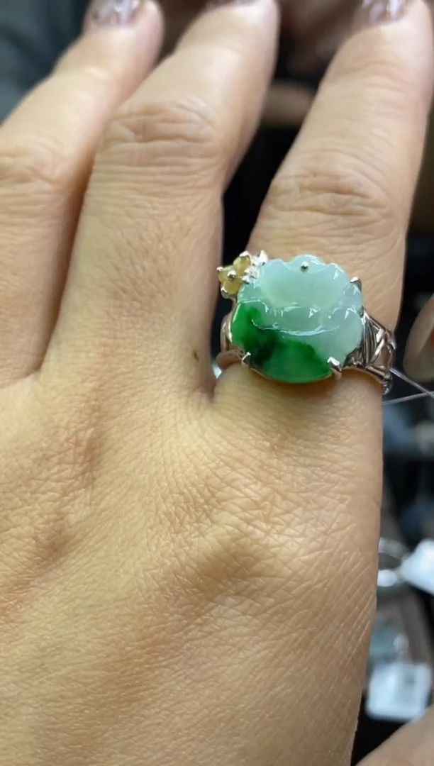 颈饰银S925镶嵌翡翠净货14082