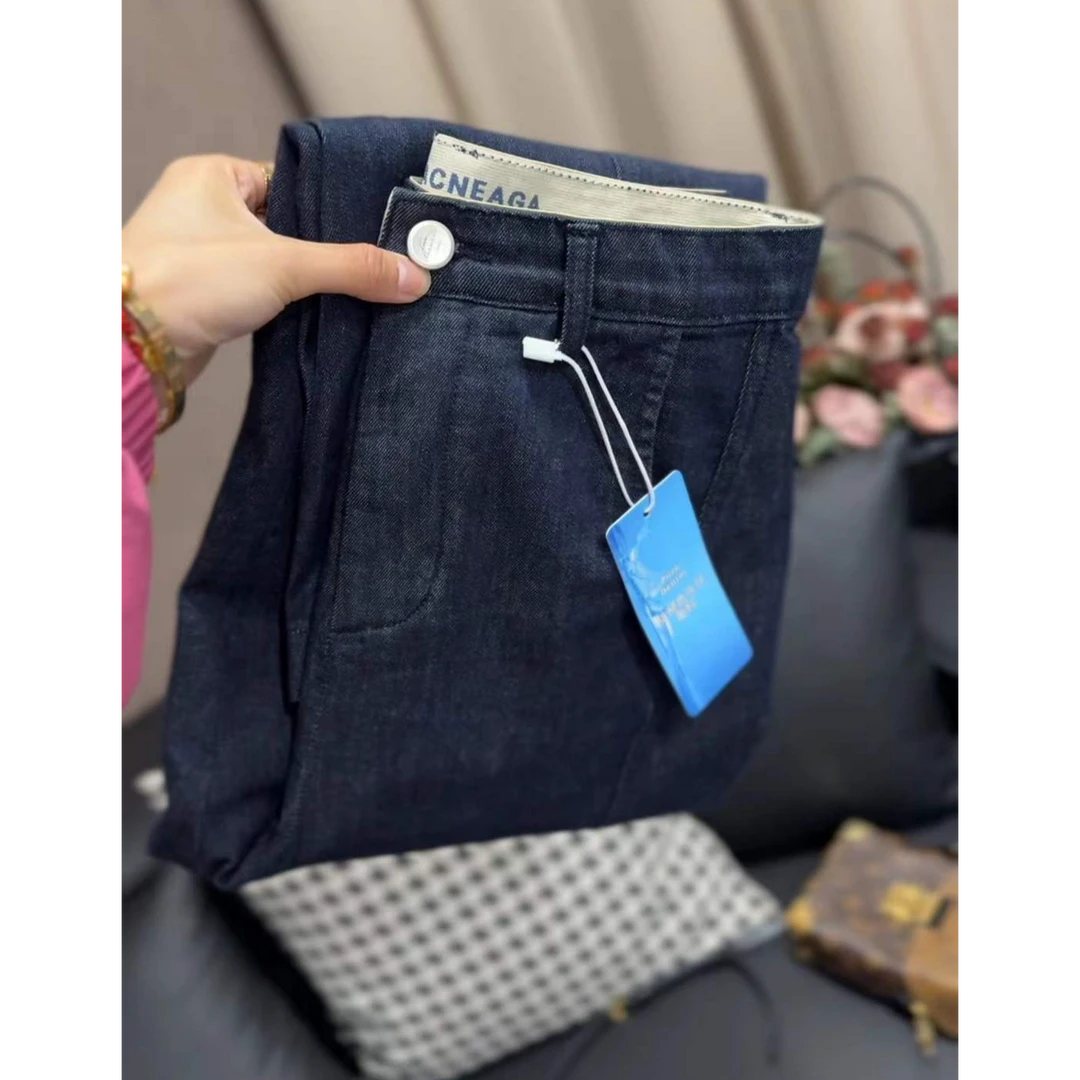 TY5 【九分普洗】一款巨巨巨显瘦的防掉色九分普洗牛仔裤（裤长88起）