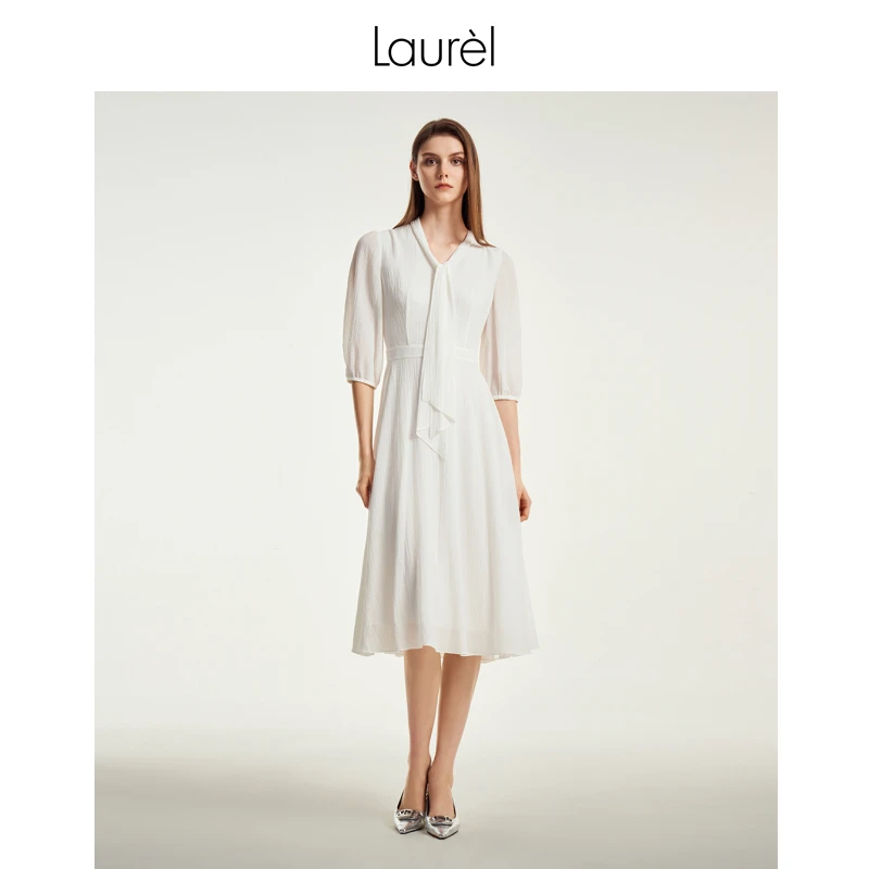 【晨粉专享】Laurel春夏新款女连衣裙LWD336Y70400