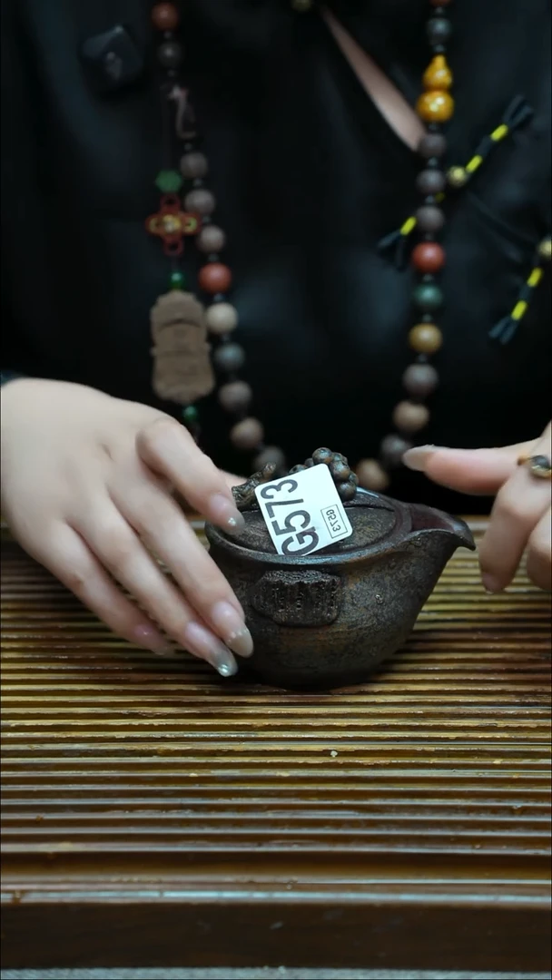 万古烧粗陶手工茶具