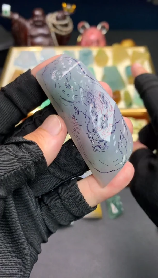 未镶嵌定制翡翠天然翡翠裸石（包工）