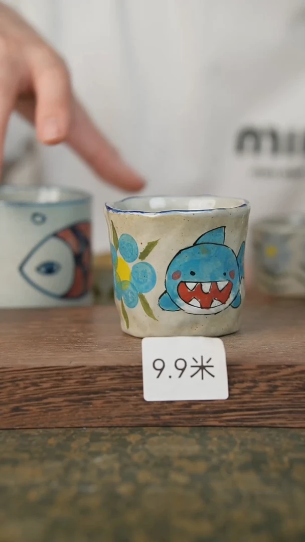 摆件泥垚手作 景德镇手工手绘器物