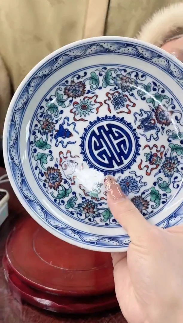 【闪购商品】012陶瓷供应链斗彩莲拖八宝画片壶承