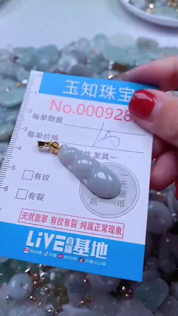 吊坠(不含链)未镶嵌翡翠9289