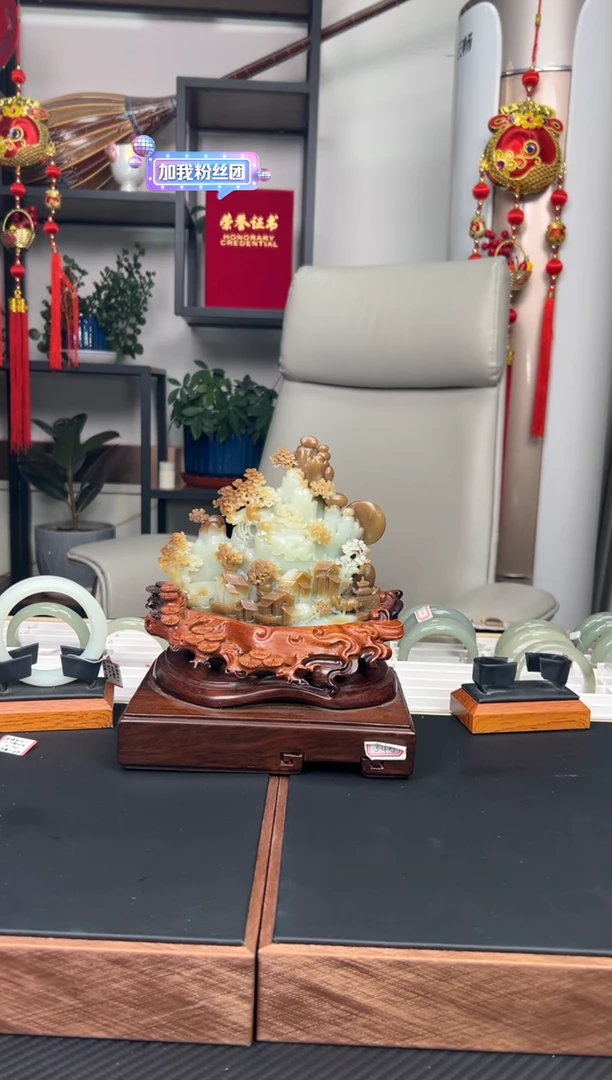未镶嵌和田玉手串且末微色差迪克兰卡12