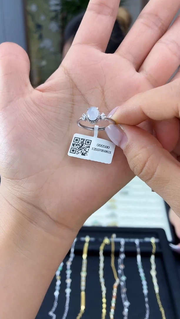 银S925镶嵌戒指翡翠111111111