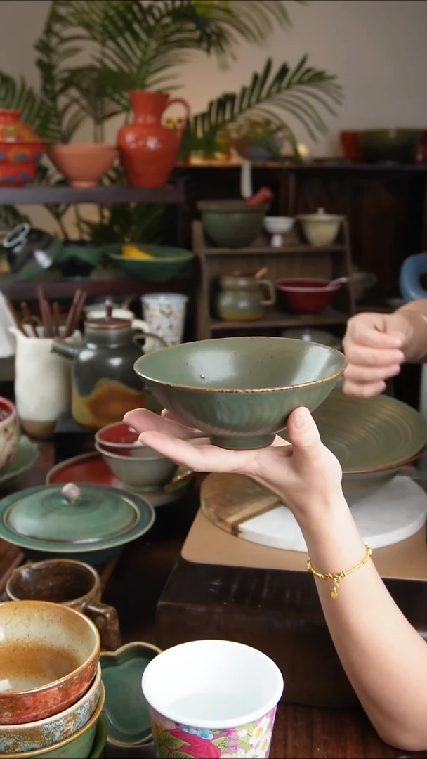 碗景德镇手工高温餐具