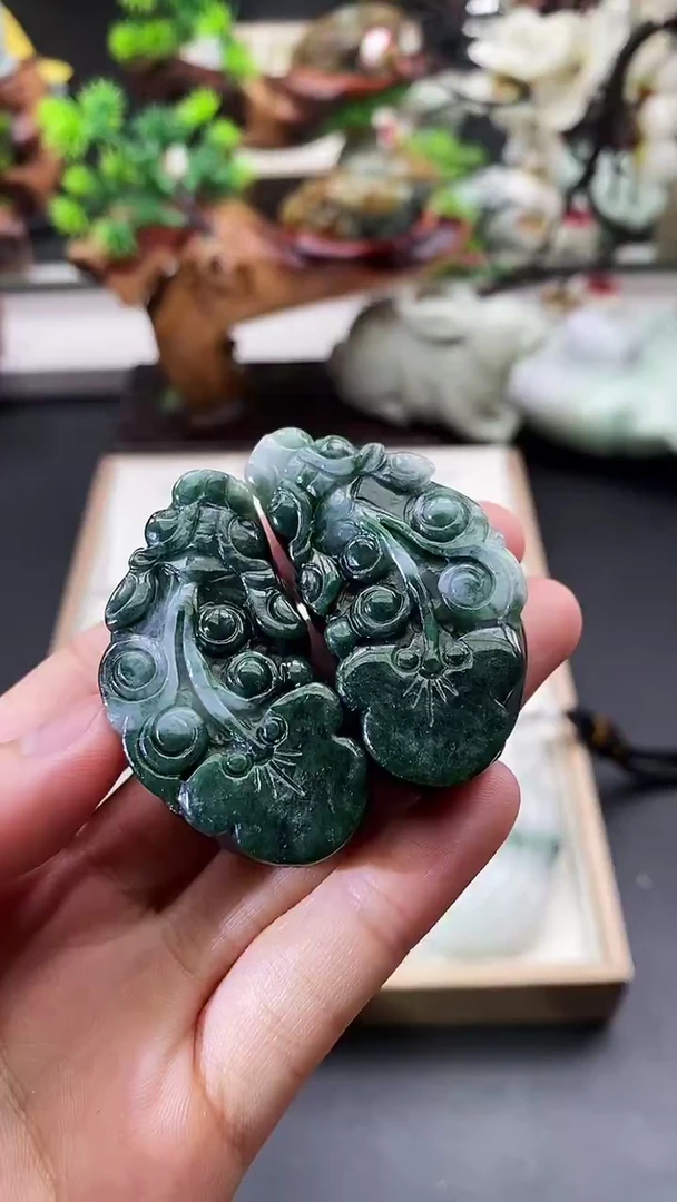 颈饰未镶嵌翡翠天然缅甸A货翡翠