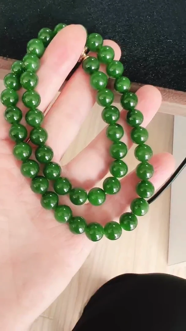 项链未镶嵌和田玉（碧玉）10