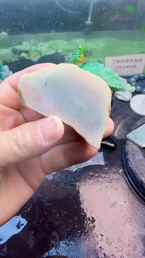 翡翠挂件未镶嵌不**啦天然翡翠185