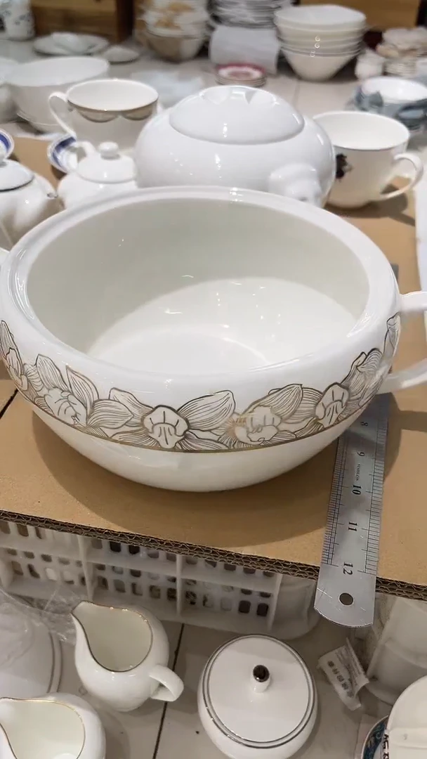 瓷品锅碗隆达骨质瓷