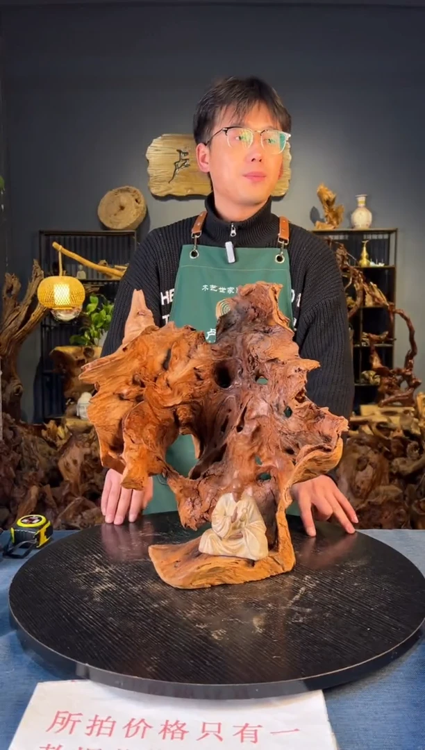 木卢师傅根艺作品（不包含人物摆件）