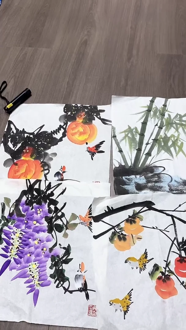 手绘国画欣赏鉴赏