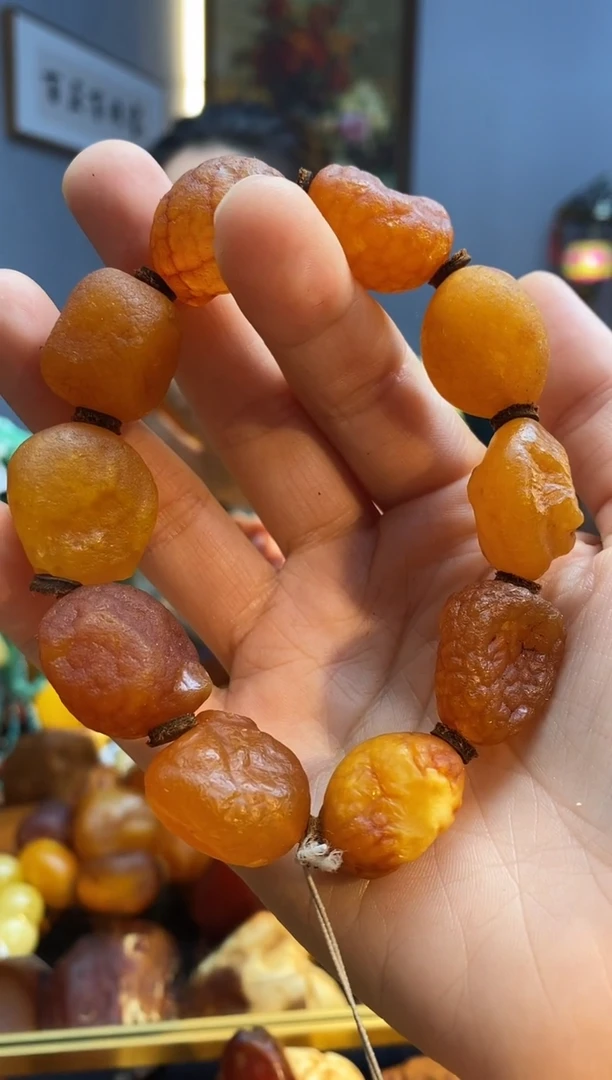 未镶嵌琥珀手串手串