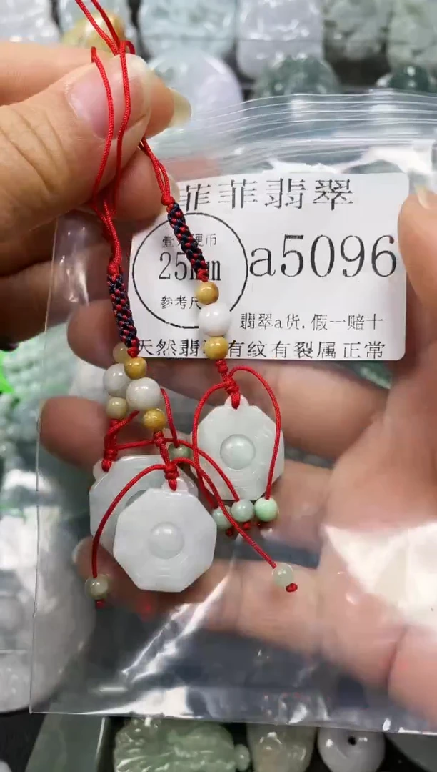 【闪购商品】翡翠颈饰未镶嵌多样性发其一5096