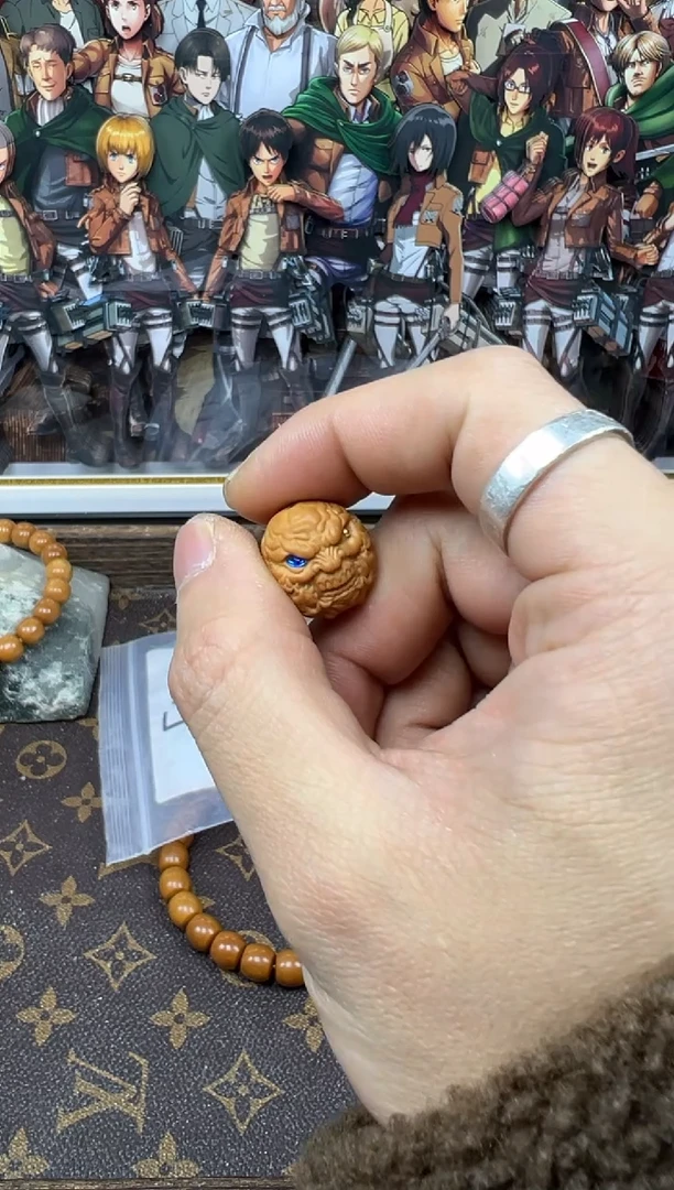 【闪购商品】猴头核桃吊坠领主 蓝色