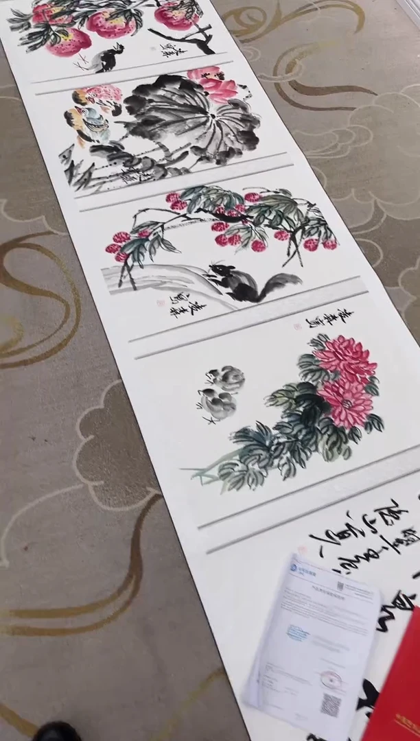 国画直播间凌老师作品