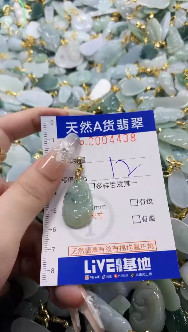 颈饰未镶嵌翡翠天然A货翡翠
