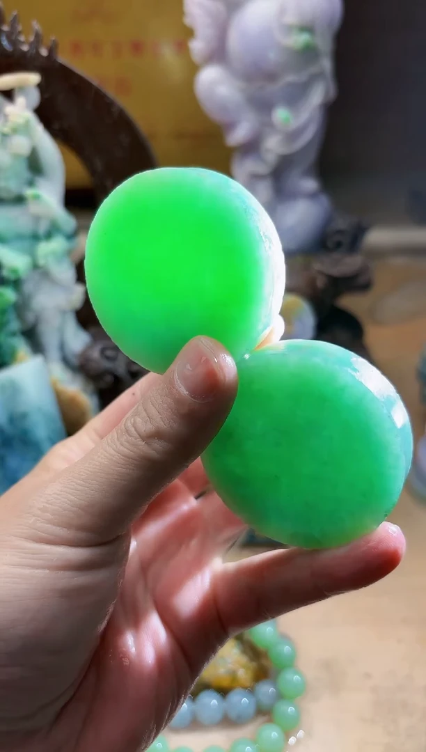 未镶嵌挂件翡翠A货张麦8741