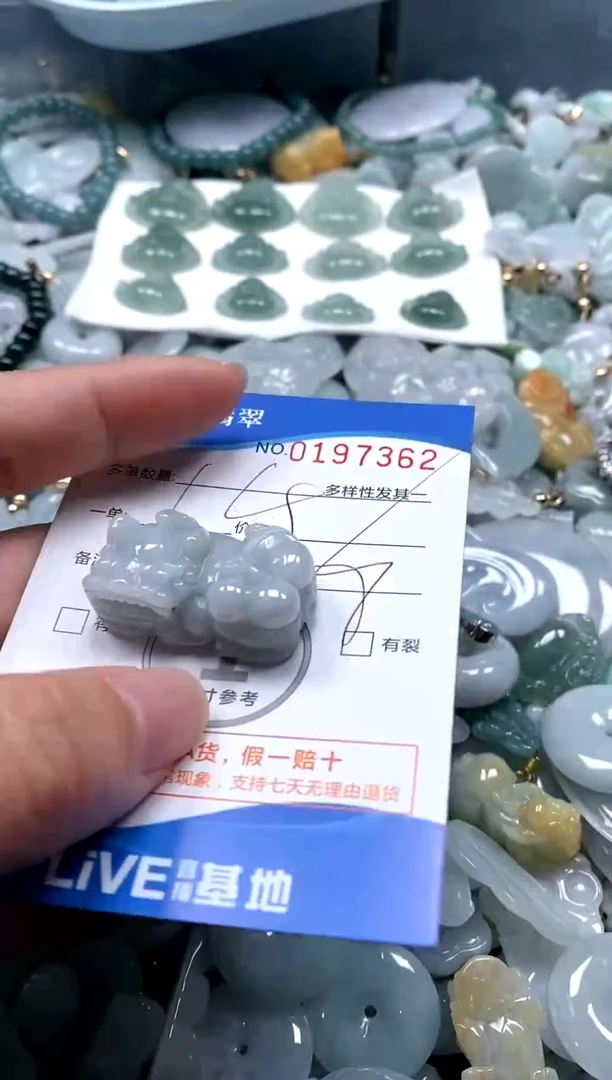 【闪购商品】翡翠颈饰未镶嵌闪购商品0197362