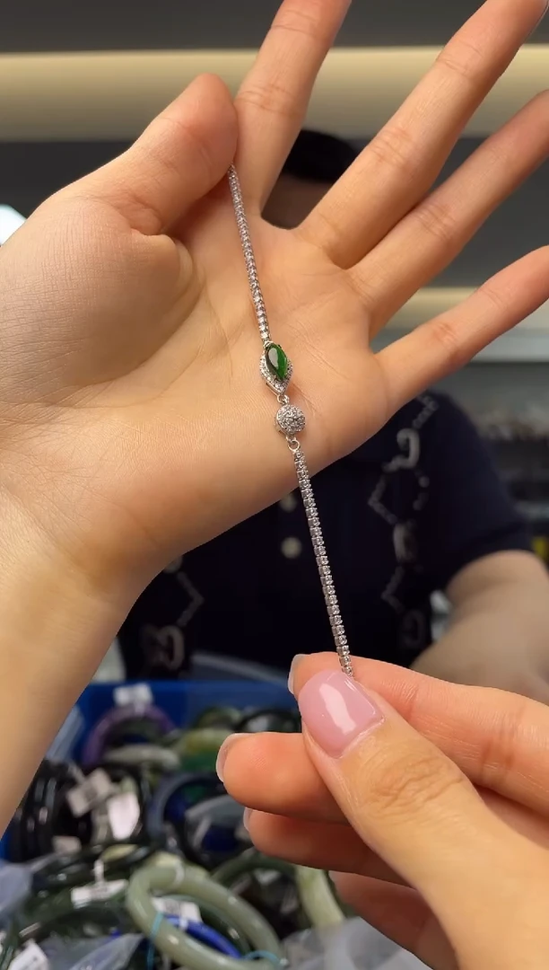 【闪购商品】翡翠手链未镶嵌多样性发一件