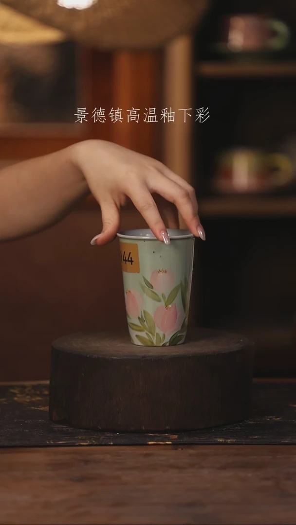 陶瓷景德镇高温釉下手绘陶瓷144