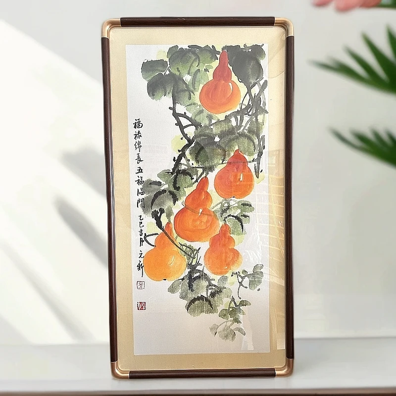 《五葫临门》36*69装饰画