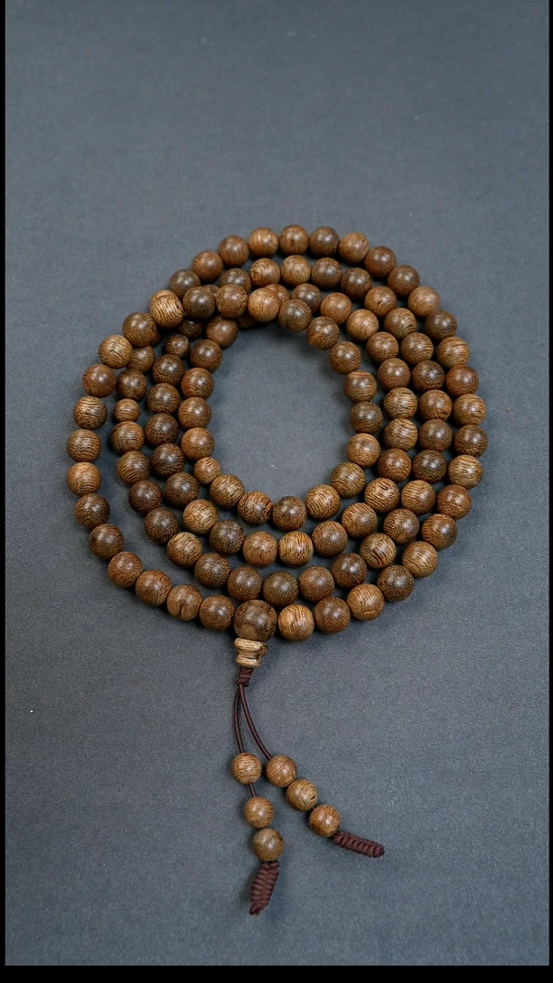 沉香手串9mm很顶菩萨棋多圈38g