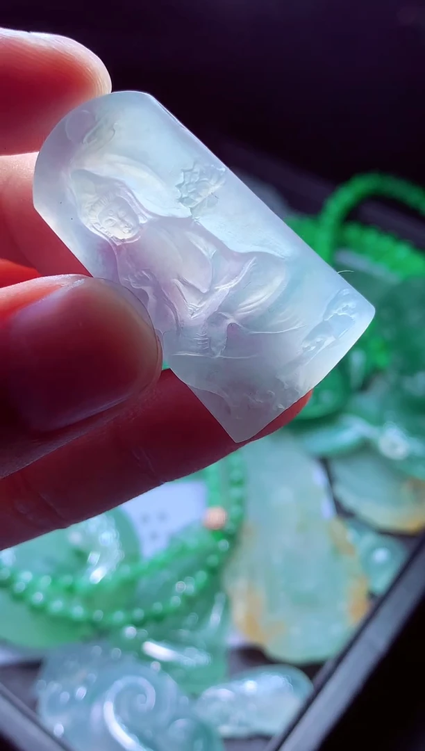 未镶嵌定制翡翠黎*#翡翠毛货定制