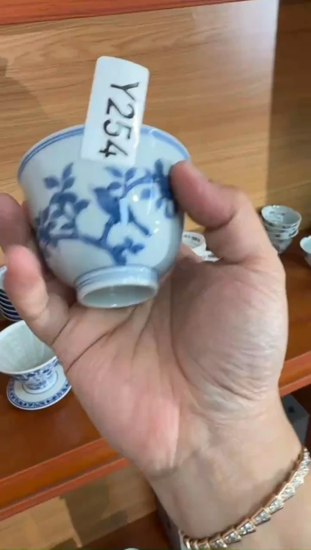 瓷片Y254家庭瓷器日用摆件