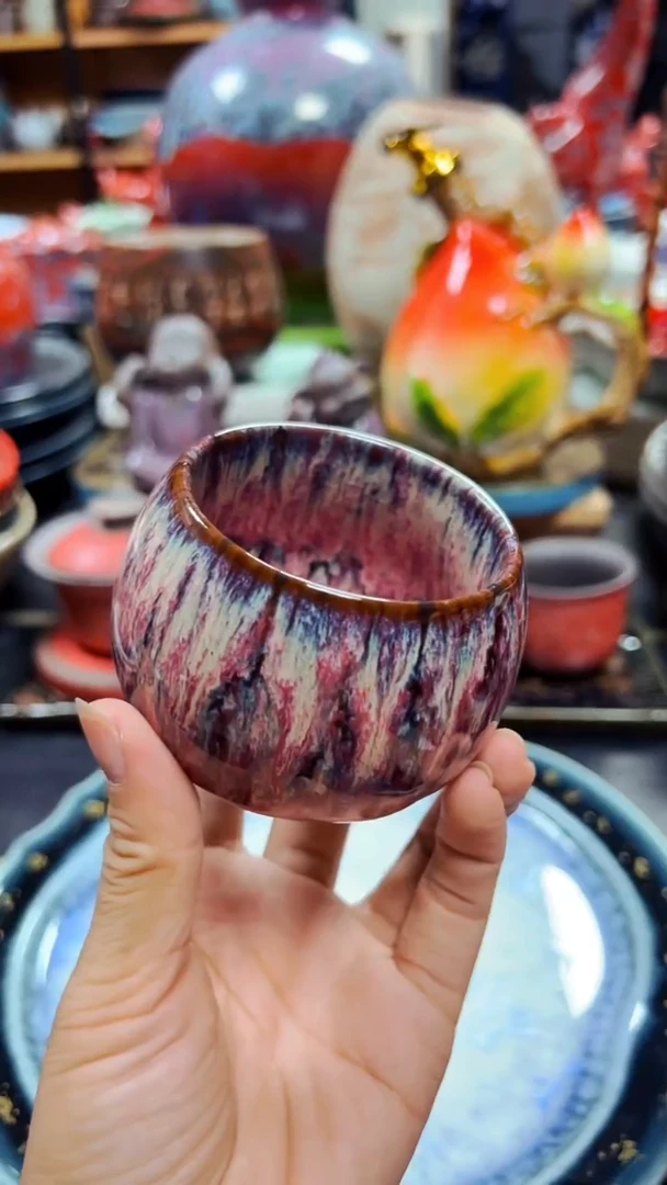 瓷片杯子本店全场满20包邮