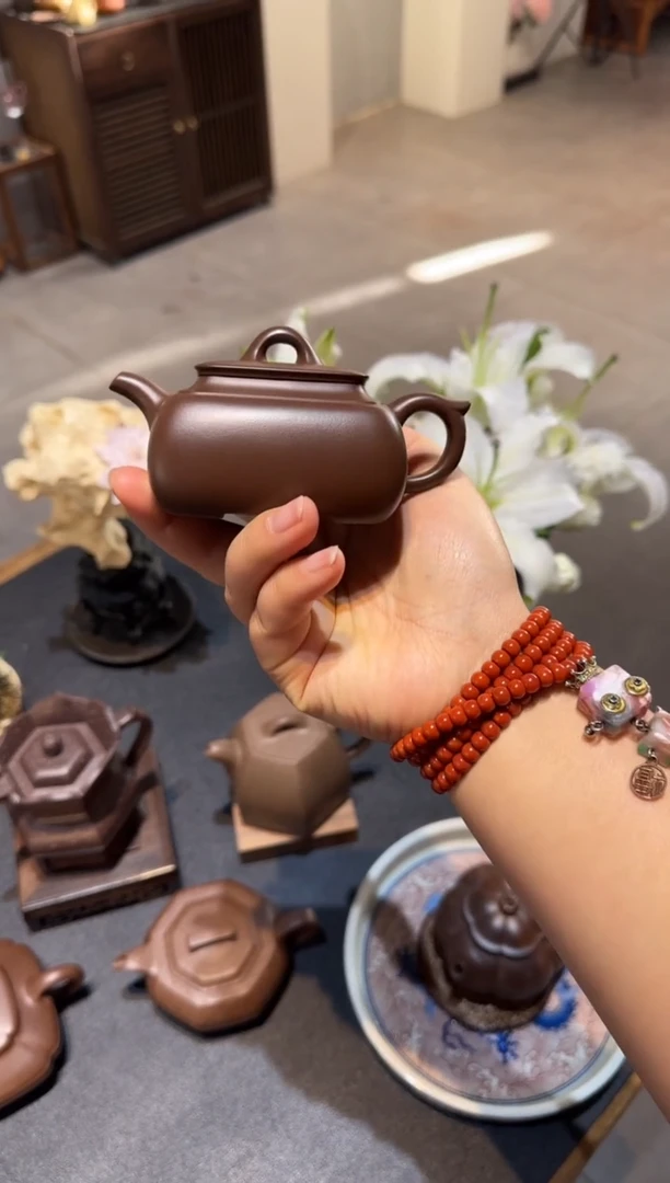 茶壶紫砂陈*长四方 紫砂壶