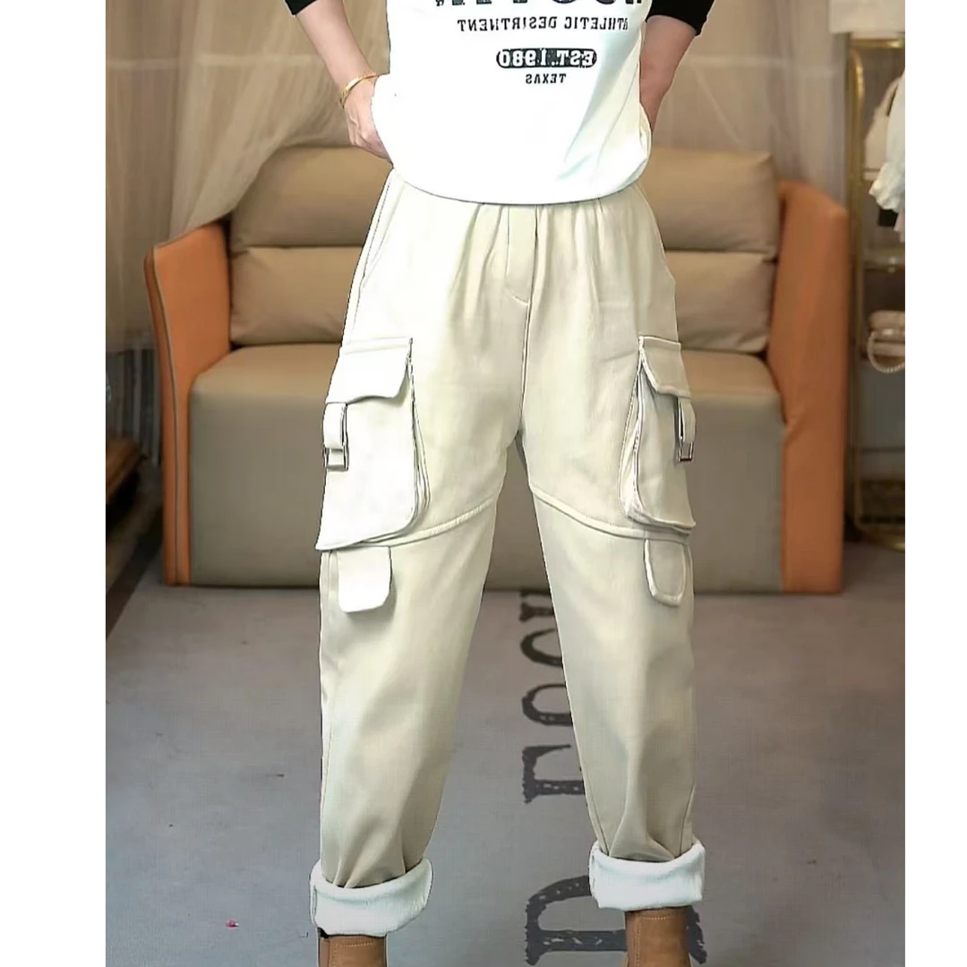 6100通勤口袋哈伦裤