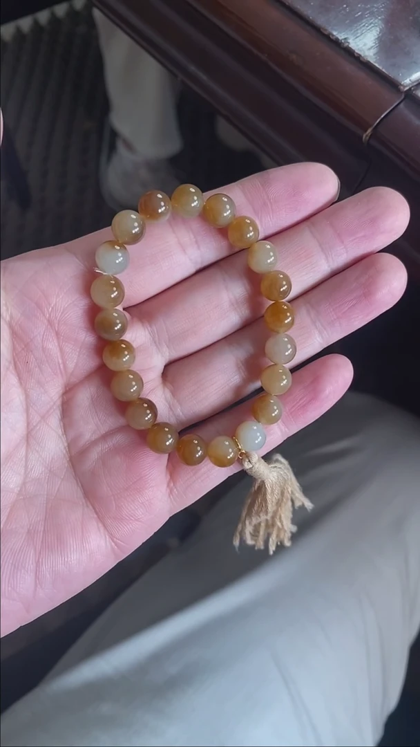 【闪购商品】定制和田玉串未镶嵌11860号