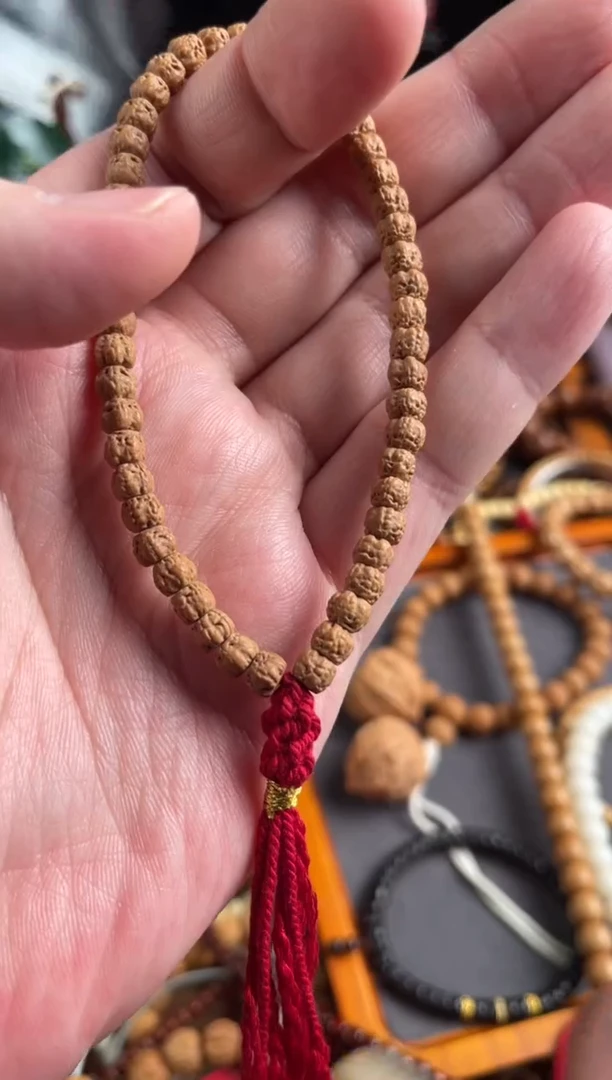 【闪购商品】金刚菩提吊坠王胖子文玩工作室藏切佛手手持