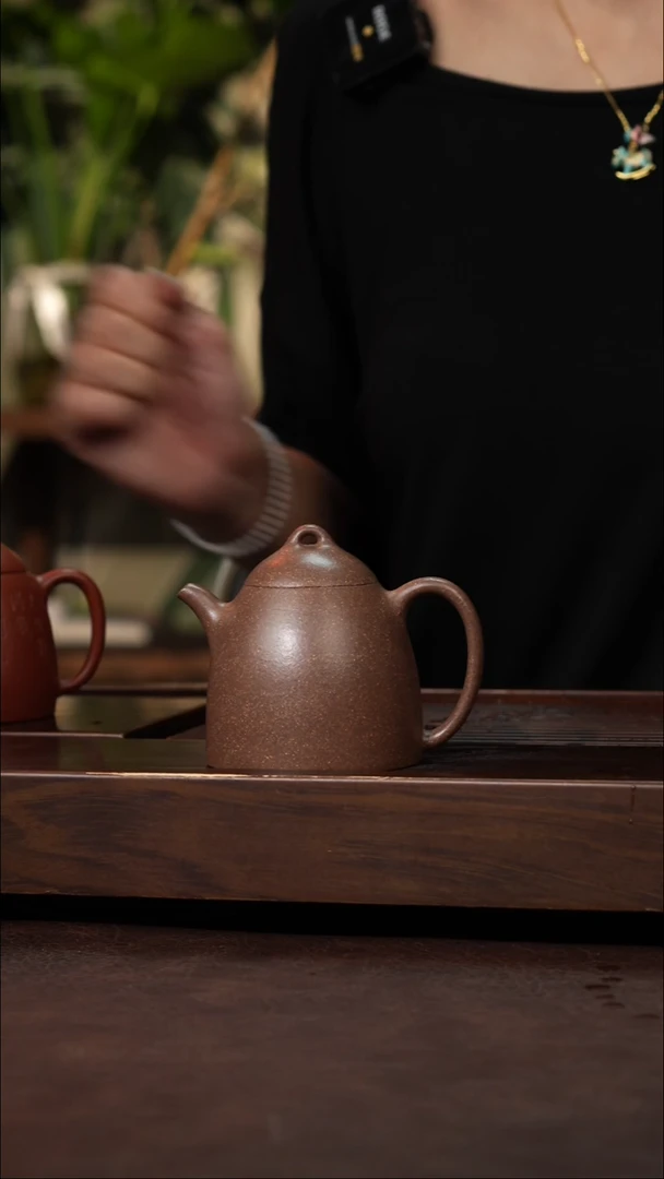 茶壶紫砂0*6老段泥秦权