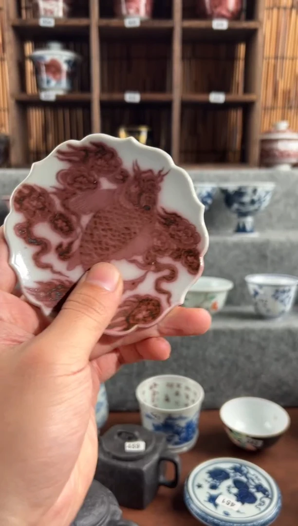 【闪购商品】476天禄言瓷手绘茶具