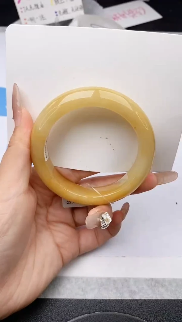 未镶嵌手镯石英质玉w227-HB56+