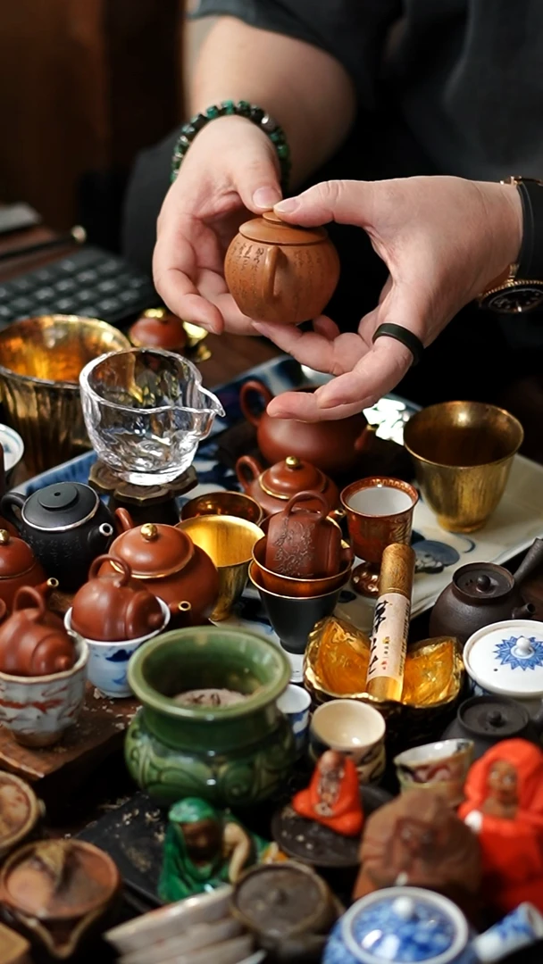 闪购45 小茶壶巨轮壶功夫茶道具