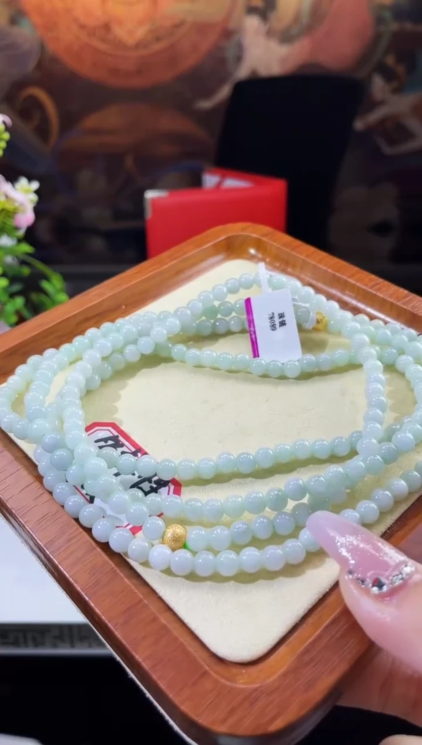 翡翠未镶嵌颈饰多样性发其一21