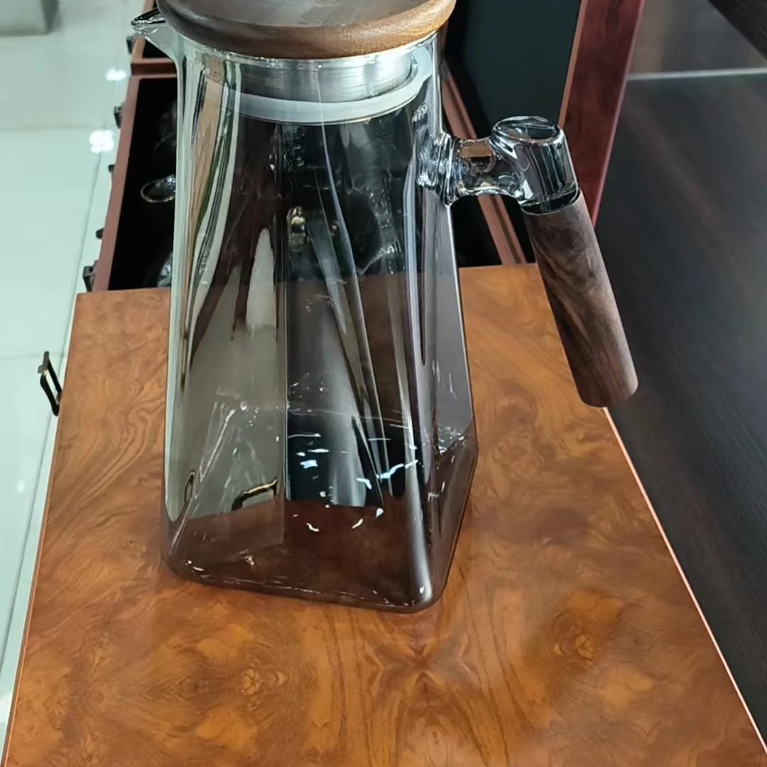 复古风简约风养生壶玻璃壶玻璃杯滤网冷水壶中国风泡茶杯简约