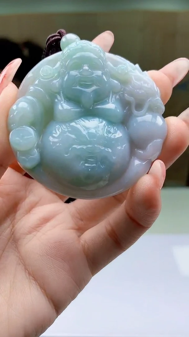 【闪购商品】定制翡翠未镶嵌4902ty-毛货挂件28