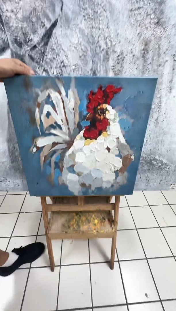 168现代装饰画油画50cm*50cm