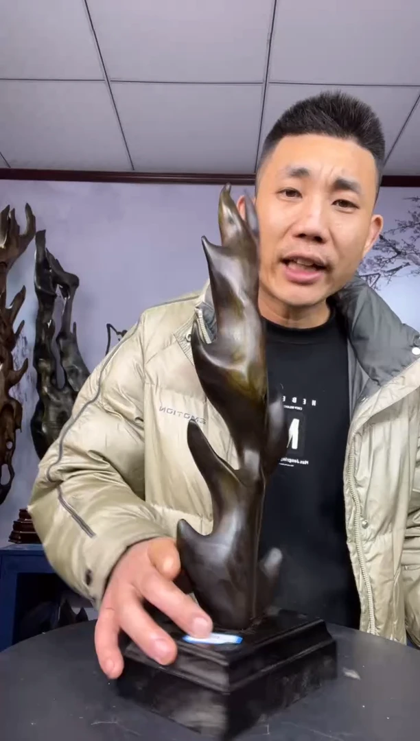 金丝楠木雕款金丝楠木工艺品摆件