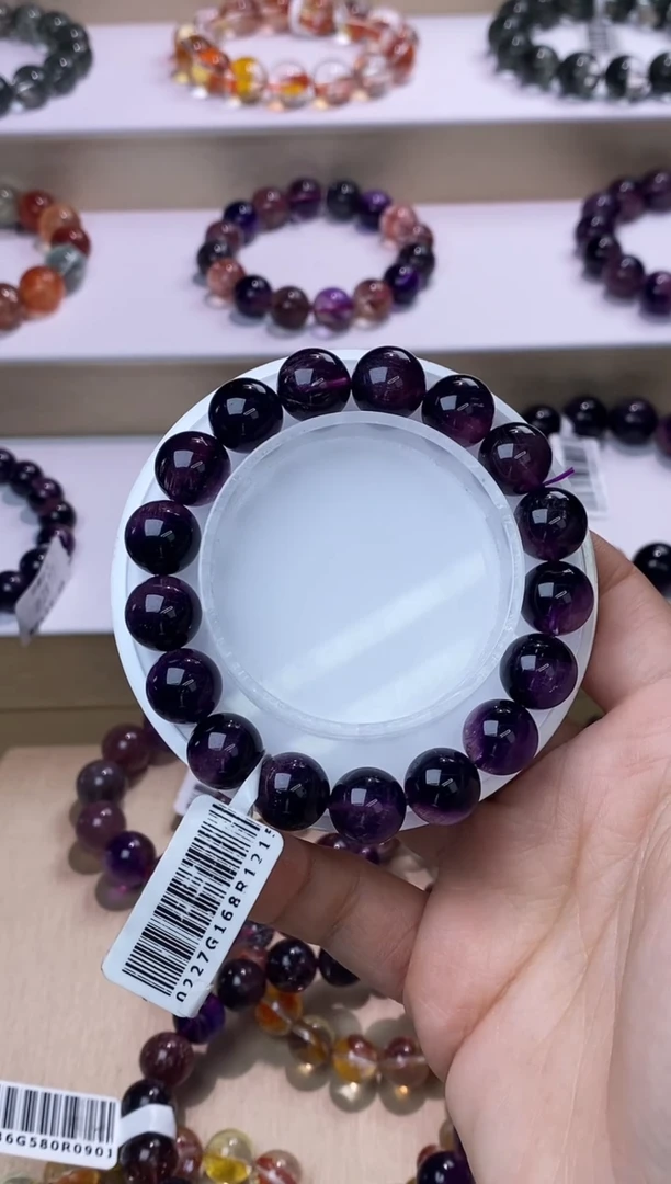 【闪购商品】水晶手链未镶嵌紫超七11m+