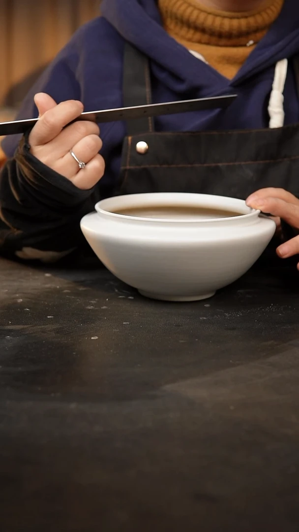 【闪购商品】瓷片泥泥手工花盆口14高8