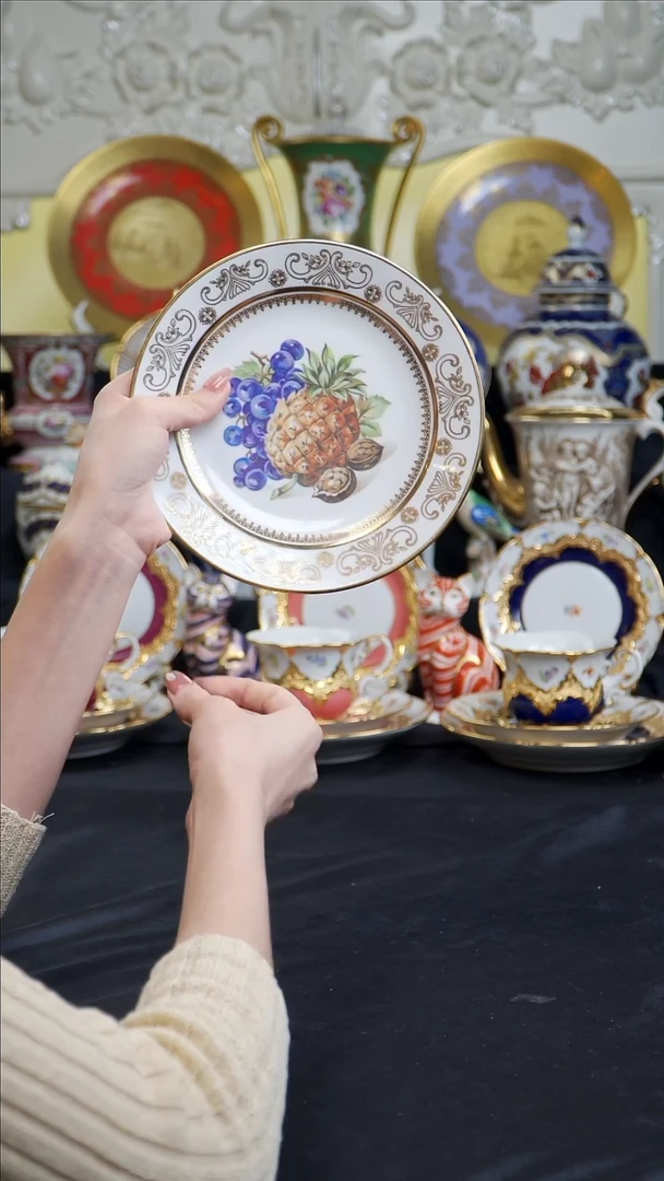 骨瓷婷婷中古器物如图所示80